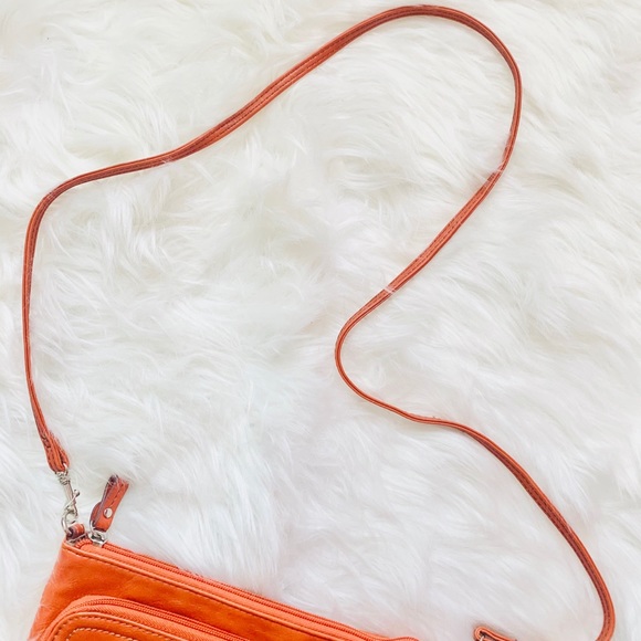NWT Orange Crossbody Bag - Picture 2 of 8